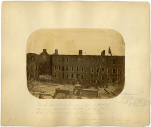 Westelijke Kazerne en Parade, Slag om Fort Sumter, 15 april 1861