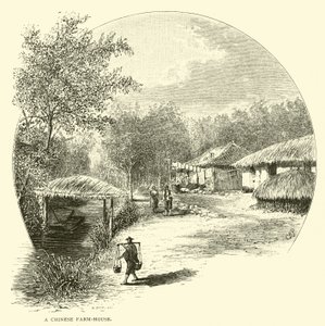 Een Chinees boerderijhuis