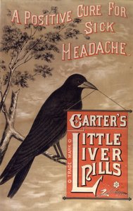 Een positieve remedie tegen migraine, Carters Little Liver Pills door American School