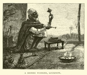 Een bidree-werker, Lucknow door American School
