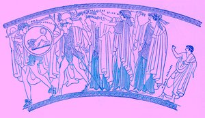 Ontvoering van Helena, illustratie uit History of Greece door Victor Duruy, gepubliceerd 1890
