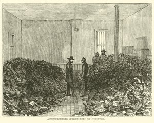 Uitrusting overgegeven door Johnston, april 1865