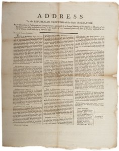 Toespraak aan de Republikeinse kiezers van de staat New York, 6 april 1804 door American School