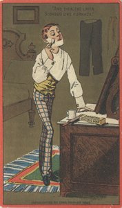 Advertentie voor Dobbins Electric Soap, c.1880