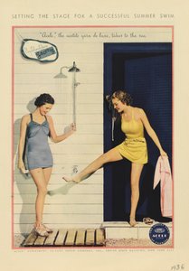 Advertentie voor DuPont Acele Garens, 1936 door American School