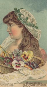 Advertentie voor Viola Cream, c.1890