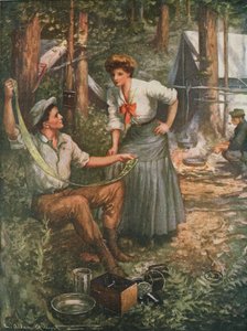 Advertentie voor celluloid film, 1901 door American School