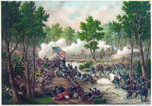 Amerikaanse Burgeroorlog (1861-1865): slag bij Spotsylvania Court House 9-12 mei door American School