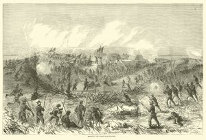 Aanval op Fort McAllister, december 1864 door American School