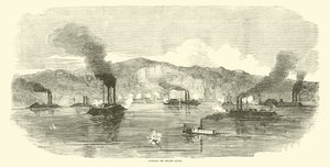 Aanval op Grand Gulf, april 1863 door American School