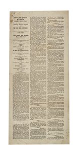 Auburn Daily Democrat Extra over Fort Sumter, 15 april 1861 door American School