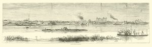 Baton Rouge, Louisiana, augustus 1862 door American School