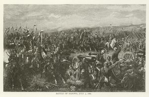 Slag bij Sadowa, 3 juli 1866