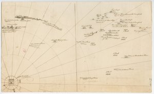 Slagplan voor de belegering van de haven van Boston, ca. 1775-1776