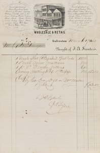 Verkoopakte van J. A. Sauter, gedateerd 19 maart