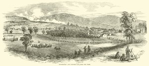 Boonesboro en Turners Gap, vanuit het westen, september 1862 door American School