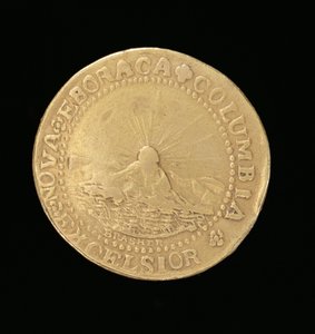 Brasher Doubloon, New York, 1787 door American School