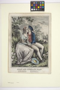 Burns en Highland Mary door American School