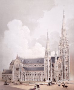 Kathedraal van het Heilige Kruis, Boston, Massachusetts door American School