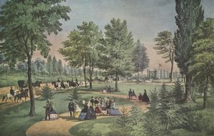 Central Park, de rit door American School