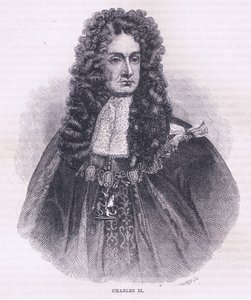 Charles II (1664), illustratie uit Cassell