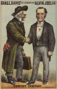 Chas L Davis gevierd Alvin Joslin door American School