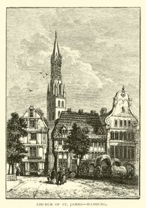 Kerk van St. Jacobus, Hamburg door American School