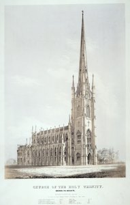 Kerk van de Heilige Drie-eenheid, Brooklyn Heights door American School