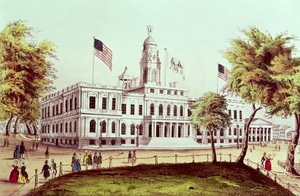 Stadhuis, New York door American School