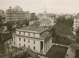 City Hall Park, N.Y door American School