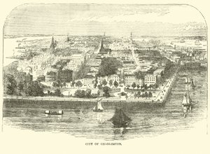 Stad Charleston, mei 1862 door American School