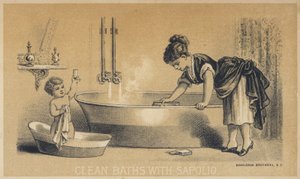 Schone baden met Sapolio
