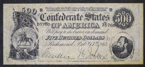 Geconfedereerd papiergeld door American School