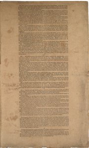Grondwet, eerste druk, gedrukt door Dunlap & Claypoole, 17-19 september 1787 door American School