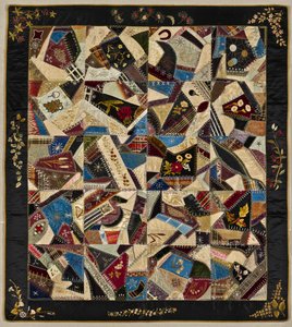 Crazy Quilt, c.1875-1900