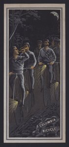 Fietsers rijden 