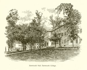 Dartmouth Hall, Dartmouth College door American School
