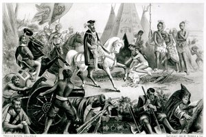 De Soto ontdekt de Mississippi, 21 mei 1541, uit 