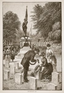Herdenkingsdag, uit een boek gepubliceerd in 1896 door American School