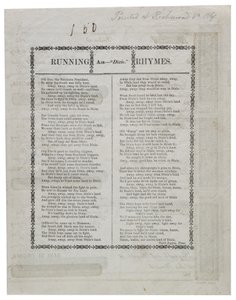 Dixie gedrukt op de achterkant van een vel cheques, 1861 door American School