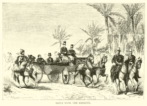 Rit met de Khedive door American School