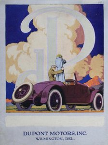 DuPont Motors Inc., Wilmington, Del, 1921 door American School