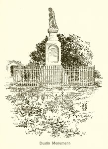 Dustin Monument, New Hampshire door American School