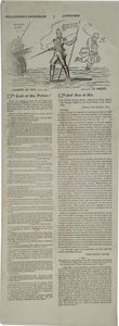 Verkiezingsposter met prominente Amerikanen, 1828 door American School