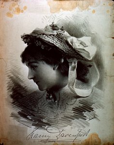 Fanny Davenport door American School