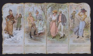 Modekalender voor 1899