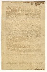 Eerste pagina van de Moorden in de Rue Morgue door Edgar Allan Poe, 1841 door American School
