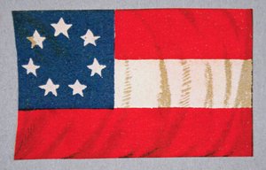 Vlag van de Geconfedereerde Staten van Amerika door American School
