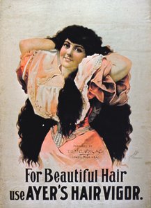 Voor mooi haar gebruik Ayers Hair Vigor door American School