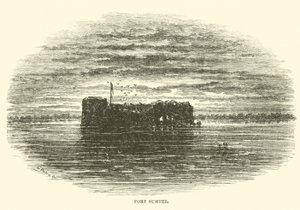 Fort Sumter, mei 1862 door American School